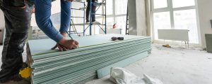 Гипсокартон влагостойкий 2500х1200х9,5 мм Магма