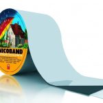 Лента герметизирующая NICOBAND цвет коричневый, длина 10 м ширина 15 см
