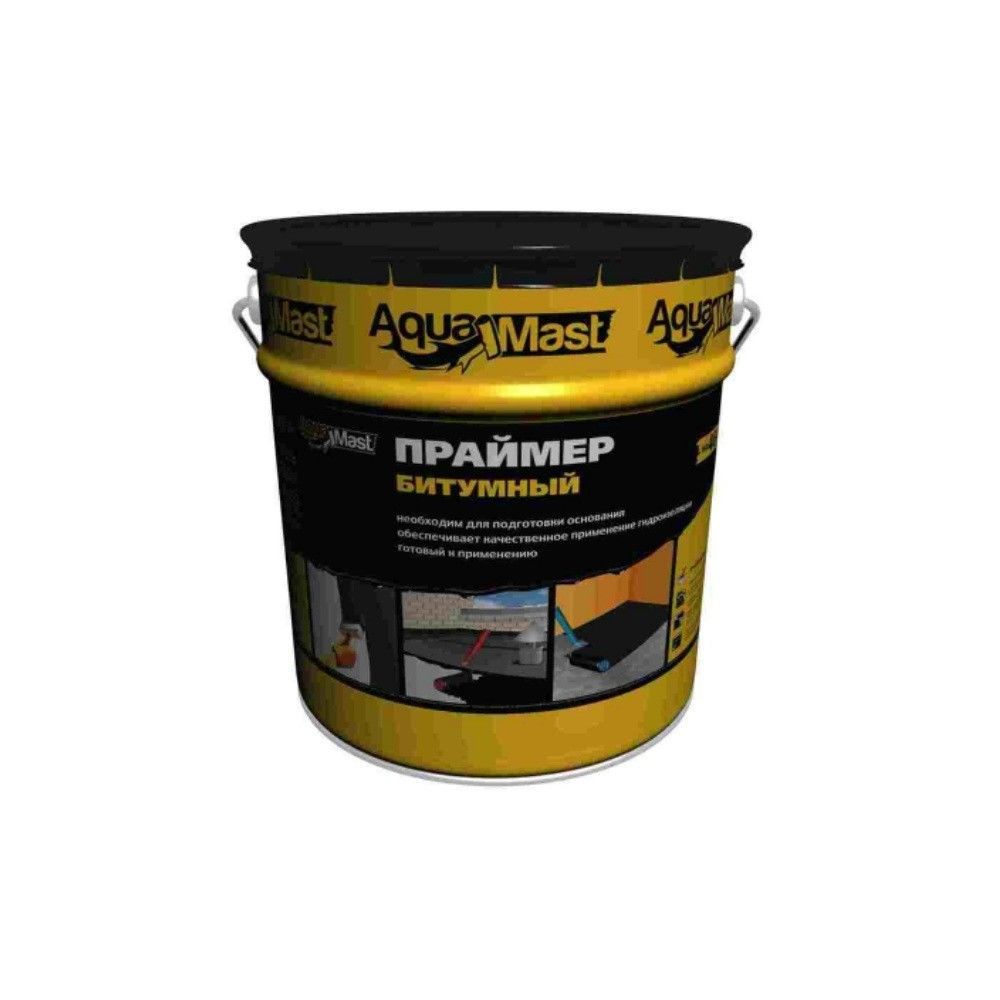 Праймер битумный AquaMast 10 л 8 кг